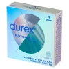 3 Prezerwatywy Supercienkie Durex Invisible Slim Close Fit