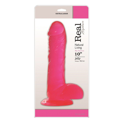 Realistyczny Fantom Penisa Dildo Real Rapture 10"