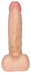 Wyginany Członek Dildo Cyber Skin - LoveClonex Asklepios 8"