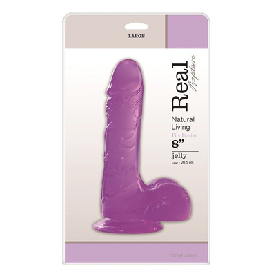 Realistyczny Fantom Penisa Dildo Real Rapture 8"