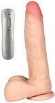 Dildo Obrotowy Penis Cyber Skin - LoveClonex Perseusz 8"