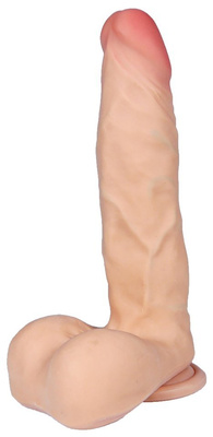 Wyginany Członek Dildo Cyber Skin - LoveClonex Asklepios 8"