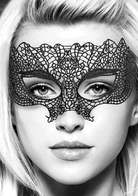 Uwodzicielska Maseczka Balowa - Lace Eye-Mask - Princess