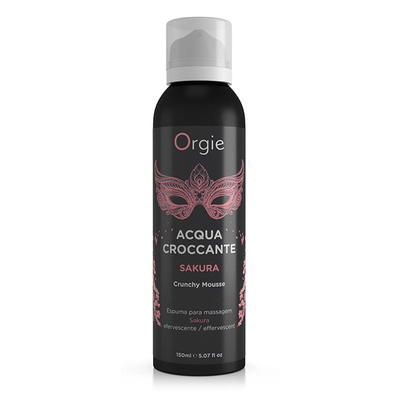 Pianka do Masażu Musująca Acqua Croccante Sakura ORGIE 150 ml