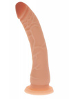 Długie Cieliste Dildo Z Przyssawką - Silicone Dong 8.5" 21,5cm