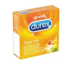 3 Prezerwatywy Owocowe Durex Select - Taste Me