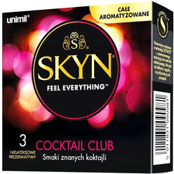 3 Prezerwatywy Unimil Skyn Cocktail Club