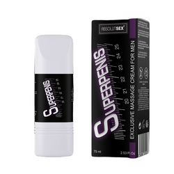 Krem Powiększający Penisa - Super Penis Exclusive Massage Cream For Men 75 ml