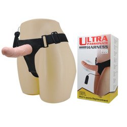 Męski Strap-On Wibrujący Penis - Ultra Passionate Harness