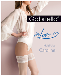 Pończochy Samonośne Caroline - Gabriella 475