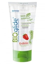 Żel Poślizgowy BIOglide Erdbeer - Naturalne Nawilżenie Truskawkowe 80ml