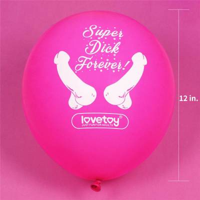 Balony z Penisami Na Wieczór Panieński - Super Dick Forever (Pack of 7)