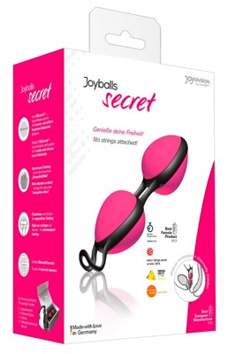 Ekskluzywne Podwójne Kule Gejszy - Joyballs Secret Rosa