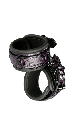 Ekskluzywne Regulowane Kajdanki Na Ręce - Blaze Handcuffs Purple