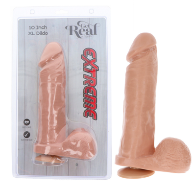 Gigantyczny Penis Z Miękkiego PVC - Extreme 10 Inch XL Dildo 26,5cm!