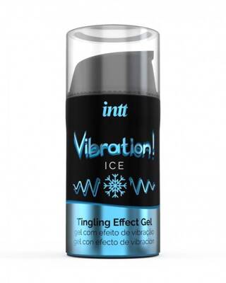 INTT PŁYNNY WIBRATOR! Wibracyjny Żel Lodowy Vibration Ice 15ml