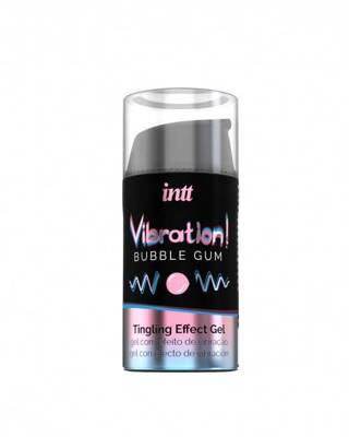 INTT WIBRATOR W ŻELU  Bubble Gum 15 ml Płynny Wibrator