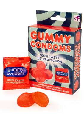 Jadalne Prezerwatywy Żelki - Gummy Condoms