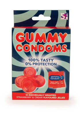 Jadalne Prezerwatywy Żelki - Gummy Condoms