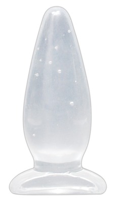 Korek analny Crystal Clear Medium Plug