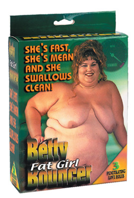Lalka dmuchana Grubaska Betty Fat Girl Bouncer