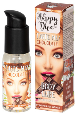 Lubrykant Oralny Czekoladowy - Happy Diva Chocolate Body Lube 50 ml