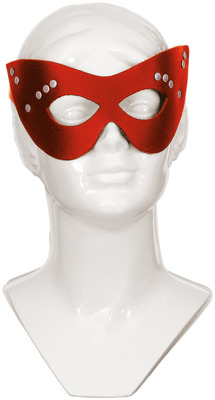 Maska średnia z nitami Leder 8007