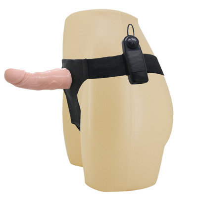 Męski Strap-On Wibrujący Penis - Ultra Passionate Harness