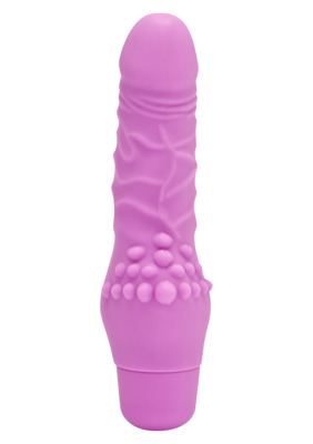 Mniejszy Wibrator Silikonowy Wielofunkcyjny - Silicone Classic