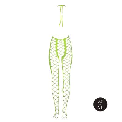 Neonowy Bodystocking Ouch! 835 Green 