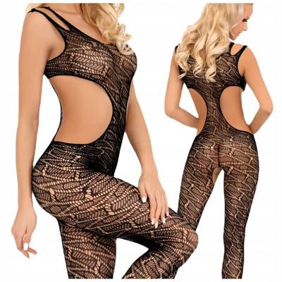 Nieziemski Bodystocking Z Wycięciami - LivCo Corsetti Ainas