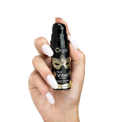 ORGIE WIbrator W Płynie! Dual Vibe Pina Colada Kissable 15 ml