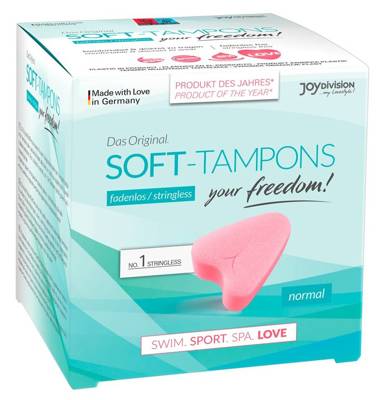 Oryginalne Miękkie Tampony Soft-Tampons Standard - 3 szt.