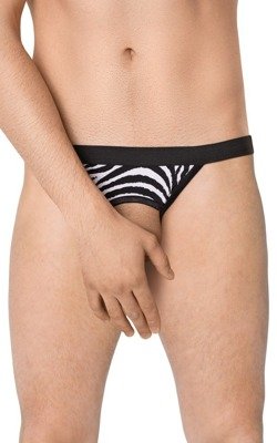 Otwarte Stringi Męskie Soft Line 4532 - Zebra