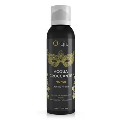 Pianka Musująca Do Masażu Acqua Croccante Crunchy Mousse Monoi ORGIE 150 ml