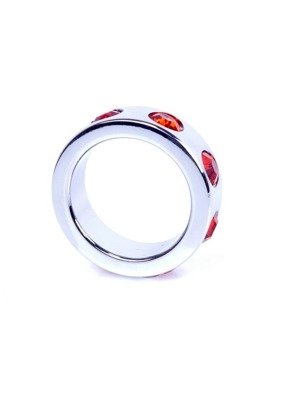 Pierścień Erekcyjny na Penisa - Red Diamonds Small