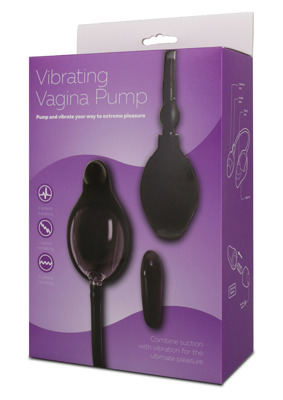 Pompka Powiększająca i Stymulująca Waginę z Wibracją - Vibrating Vagina Pump