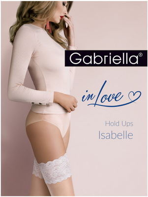 Pończochy Samonośne Isabelle - Gabriella 472