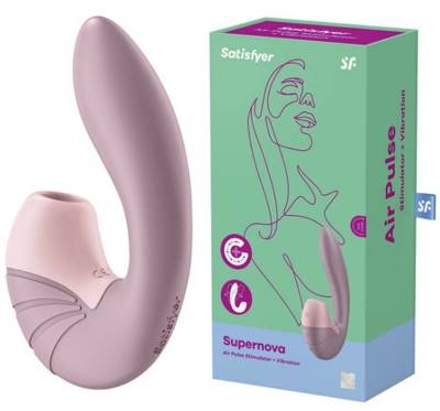 Powietrzny Wibrator Satisfyer SuperNova Air Pulse Stimulator Pink