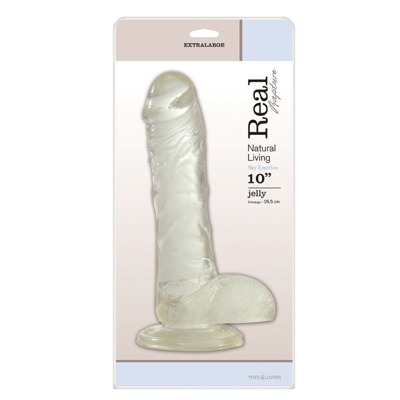 Realistyczny Fantom Penisa Dildo Real Rapture 10"