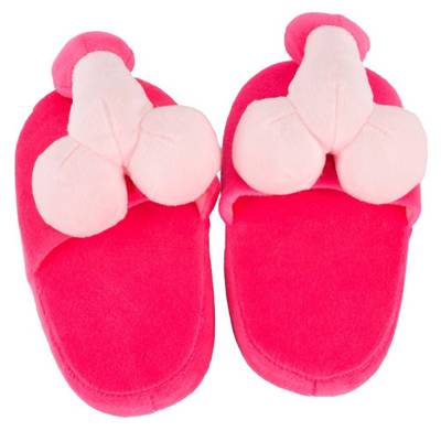 Różowe Kapcie z Penisem - Slippers Penis Pink