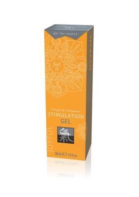 Shiatsu Żel Pobudzający dla Kobiet - Stimulation Gel Ginger & Cinnamon 30ml