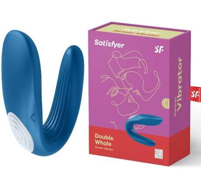 Stymulator dla Par - Satisfyer Double Whale