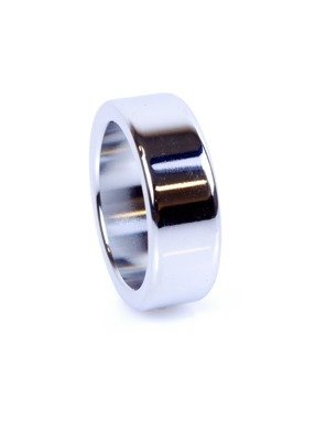 Szeroki Metalowy Pierścień na Penisa - Ring Small