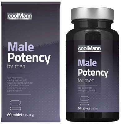 Tabletki dla Mężczyzn na Poprawę Potencji - coolMann Male Potency