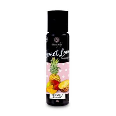 Tropikalny Żel Jadalny - Sweet Love Foreplay Gel Pineapple&Mango