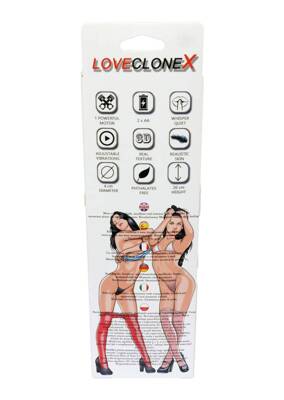 Wibrator Penis Cyber Skin - LoveClonex Hermes 6"