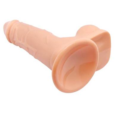 Wibrujące i Rotujące Realistyczne Dildo - Barbara Genie 5,7"