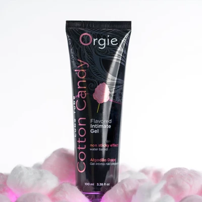 Żel Do Seksu O Smaku Waty Cukrowej! Lube Tube Cotton Candy - ORGIE 100ml