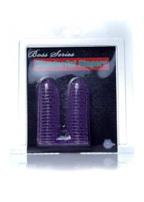 Zestaw Żelowych Nakładek Na Palce - Wonderful Fingers Purple